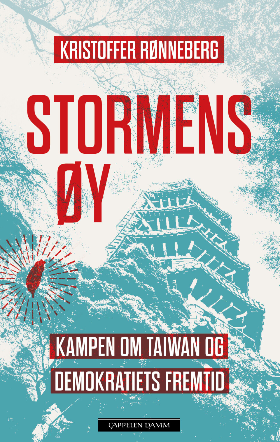 Stormens øy
Kampen om Taiwan og demokratiets fremtid er skrevet av utenriksjournalist Kristoffer Rønneberg og utgitt i 2024 på Cappelen Damm.
