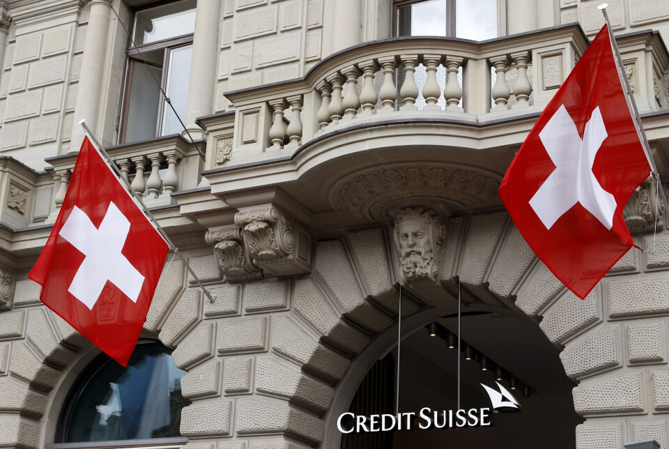 Sveits er rangert som nummer fem på Tax Justice Networks liste over verdens skatteparadiser, og landet tilbyr milliardærer svært fordelaktige skatteregler. Bildet viser hovedkvarteret til den sveitsiske banken Credit Suisse i Zürich.