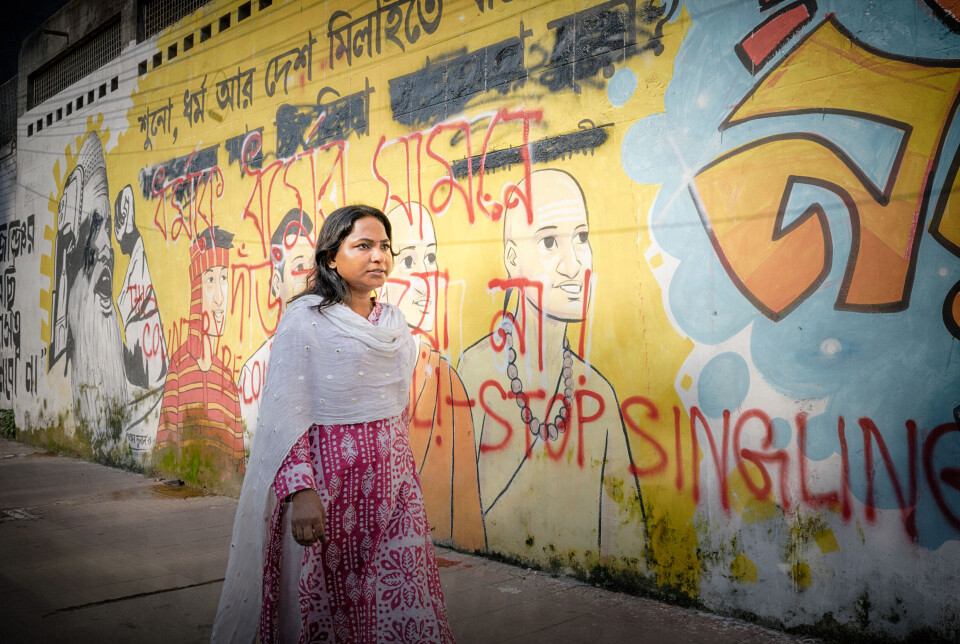 Shima Akhtar studerer ved Dhaka University i Bangladesh og var en del av studentopprøret som fikk regjeringen kastet i sommer.