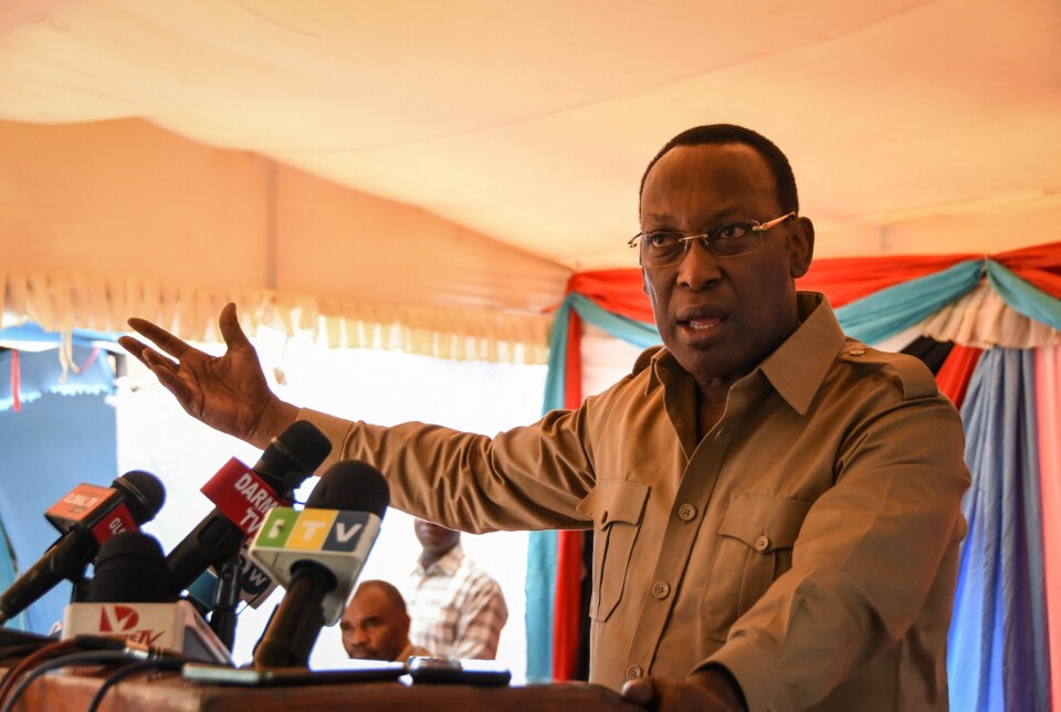 Leder for Chadema, Freeman Mbowe.