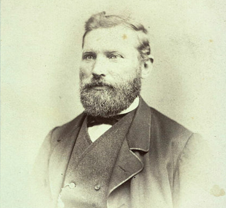 Portrett av Andreas Salvesen.