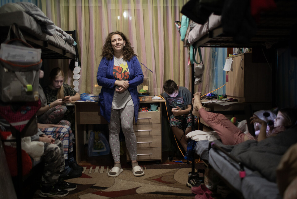 Slik lever Anna (29) – en av Ukrainas fire millioner internflyktninger