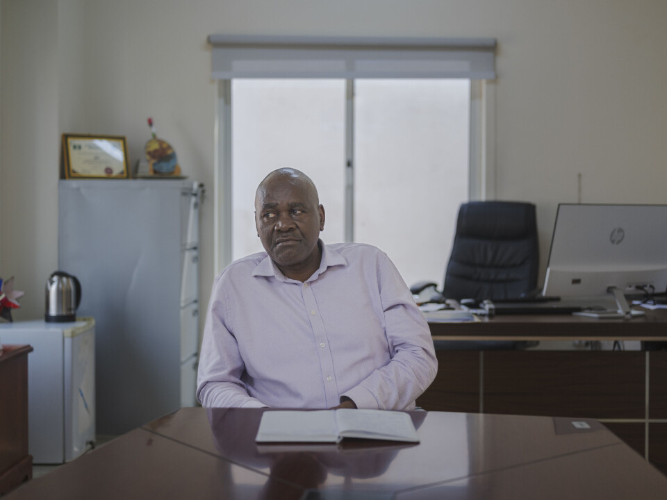 Frys i USA-bistanden bekymrer Flyktninghjelpens landdirektør i Sør-Sudan, Kennedy Mabonga.