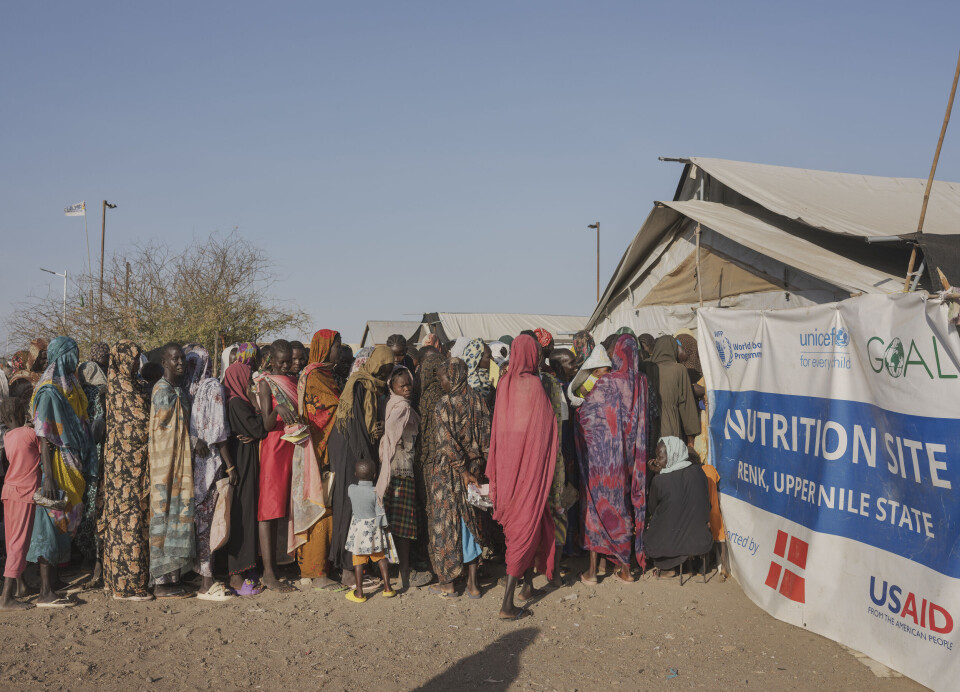 Sør-Sudan, der over ni millioner mennesker er avhengig av humanitær nødhjelp, er et av landene som trolig vil merke konsekvenser av frys i amerikansk bistand.