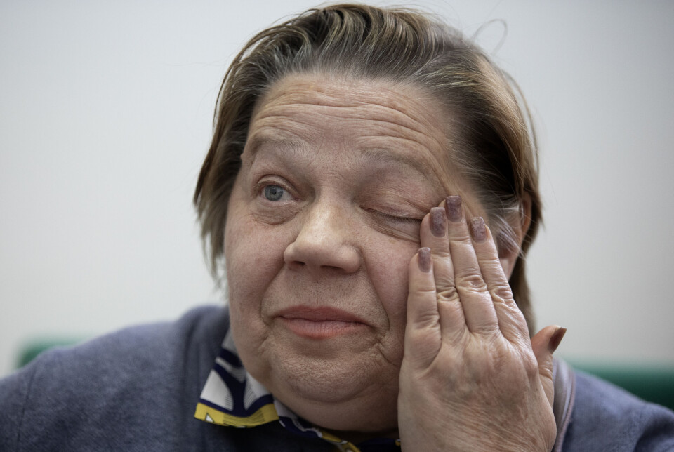 Olha Drapeza har levd med krig de siste årene. På et senter for psykosial støtte får hun bearbeidet traumene og har fellesskap med andre i samme situasjon.