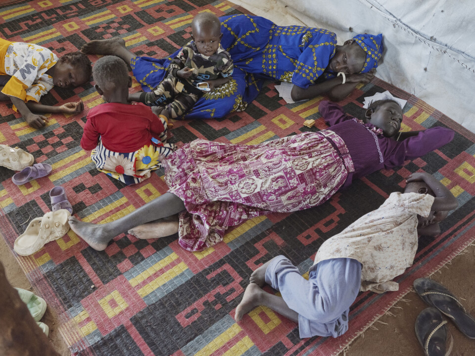 Flyktninger fra Sudan er blant de som kan bli berørt av Flyktninghjelpens kutt i livreddende bistand. Bildet er fra en ankomstleir i Sør-Sudan.