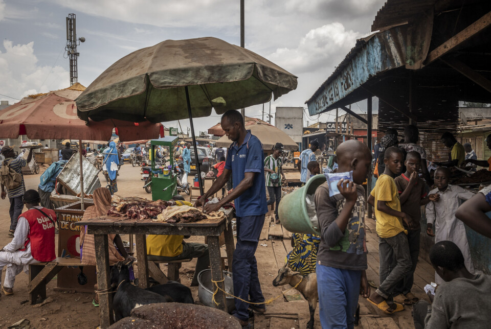Bangui, Den sentralafrikanske republikk, september 2023.