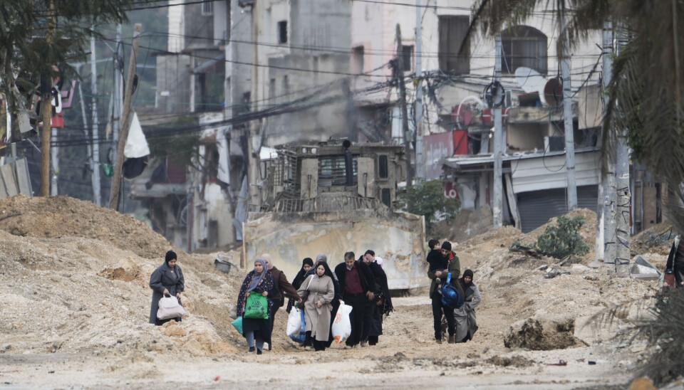 Nær 40.000 palestinere er nå drevet på flukt av israelske styrker nord på den okkuperte Vestbredden. Fire flyktningleirer, blant dem Nur Shams (bildet), er nærmest tømt for innbyggere.