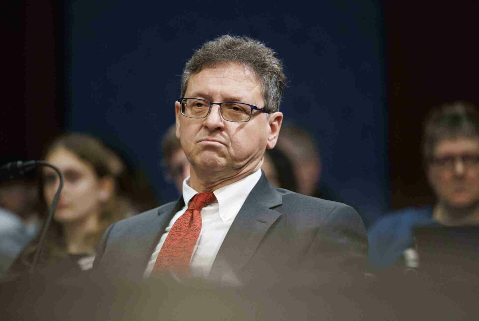 Tidligere USAID-leder Max Primorac har blitt en sentral premissleverandør for debatten om USAID og amerikansk bistand. Her opptrer han under en komitéhøring i Kongressen 26. februar i år.