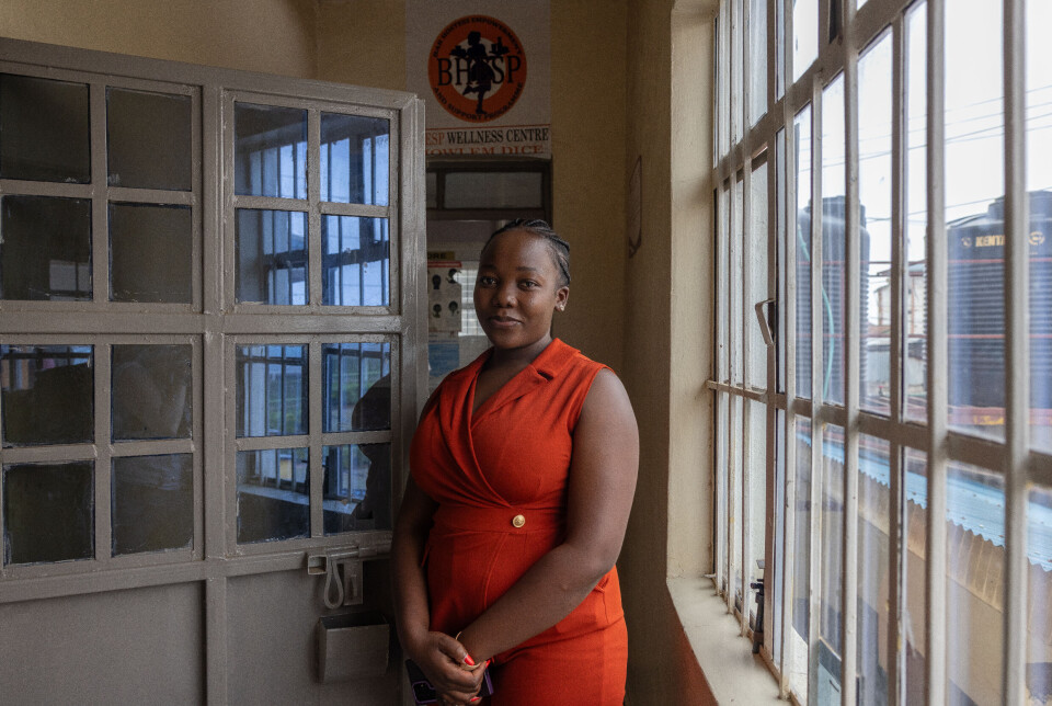 Silvia Okoth, som jobber som helsekoordinator for BHESP, har mistet over 200 ansatte siden USAIDs kutt.