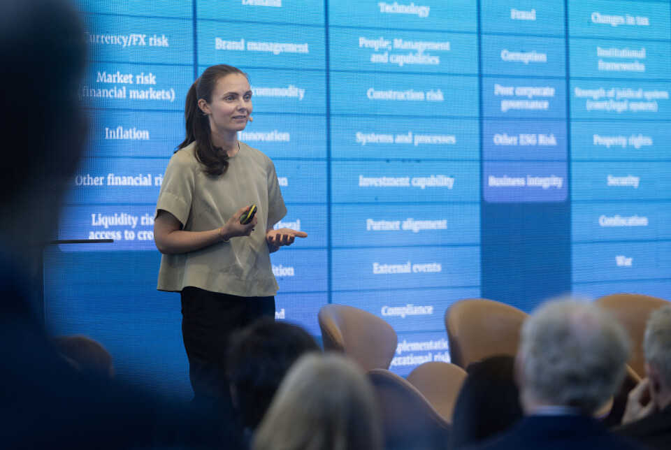 – Nå skal vi snakke om fiasko, sa Marianne Jønsberg, da hun åpnet sesjonen «when we fail» og fortalte publikum om både eksterne og interne faktorer som bidro til at Norfund mislyktes.