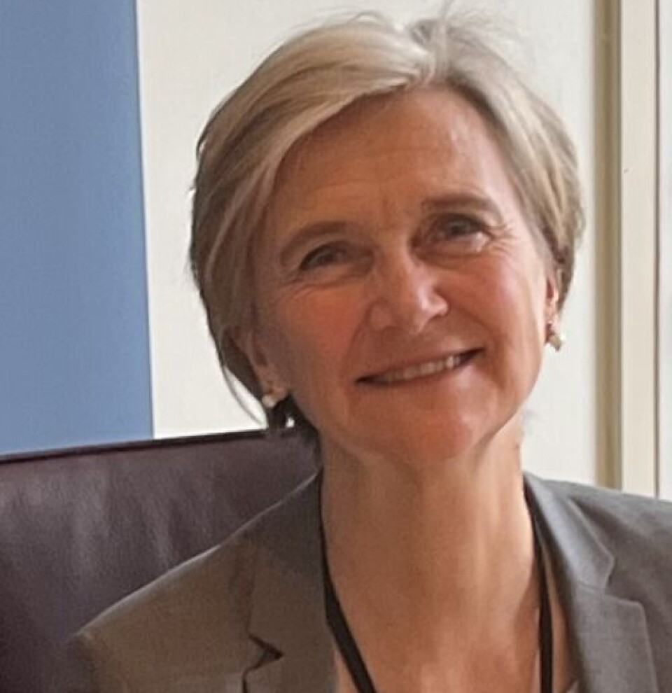 Margit Tveiten, kontrolldirektør i Utenriksdepartementet.