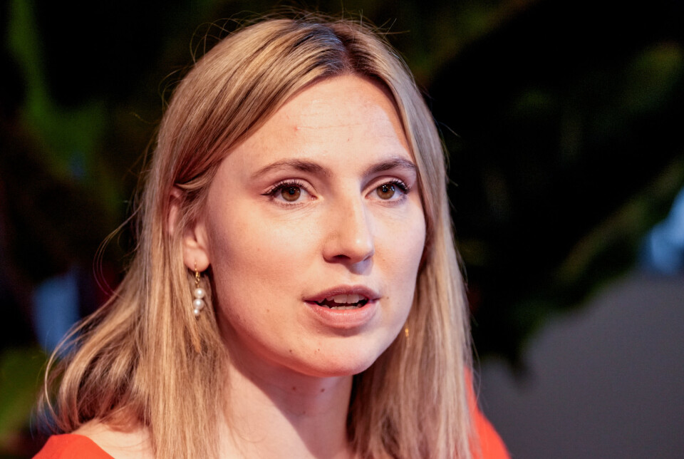 Sofie Marhaug (R) er skuffet over at det ikke ble enighet om klimaloven eller nytt klimamål.