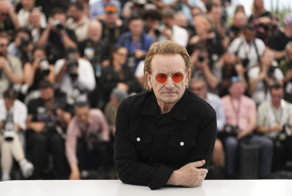Bono under Cannes-festivalen nylig.
