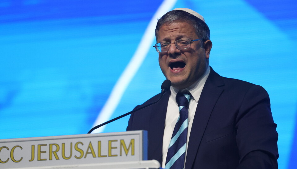 Israels sikkerhetsminister Itamar Ben-Gvir.