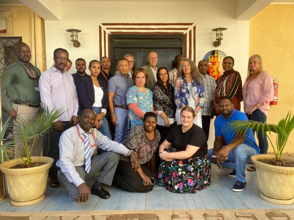 På nyåret i 2023 hersket det fortsatt fred og idyll ved den norske ambassaden i Khartoum. Men i april kom krigen og endret alt. Ambassaden ble midlertidig stengt og virksomheten flyttet til Nairobi.