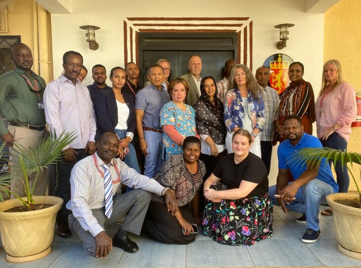 På nyåret i 2023 hersket det fortsatt fred og idyll ved den norske ambassaden i Khartoum. Men i april kom krigen og endret alt. Ambassaden ble midlertidig stengt og virksomheten flyttet til Nairobi.