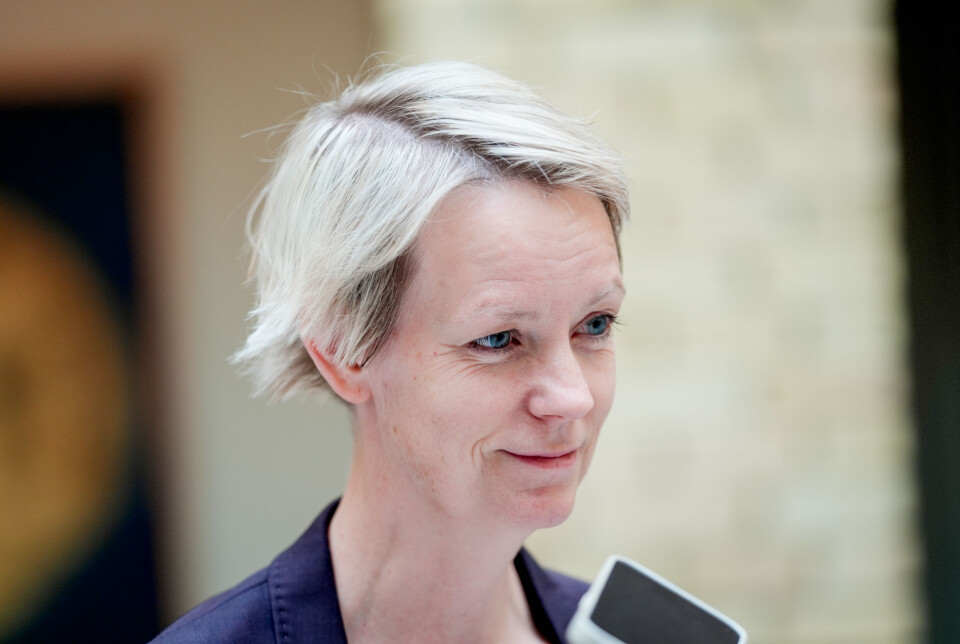 Ingrid Fiskaa sitter i Stortingets utenriks- og forsvarskomité for SV. I dag ble partiet enige med Ap og Sp om revidert nasjonalbudsjett.