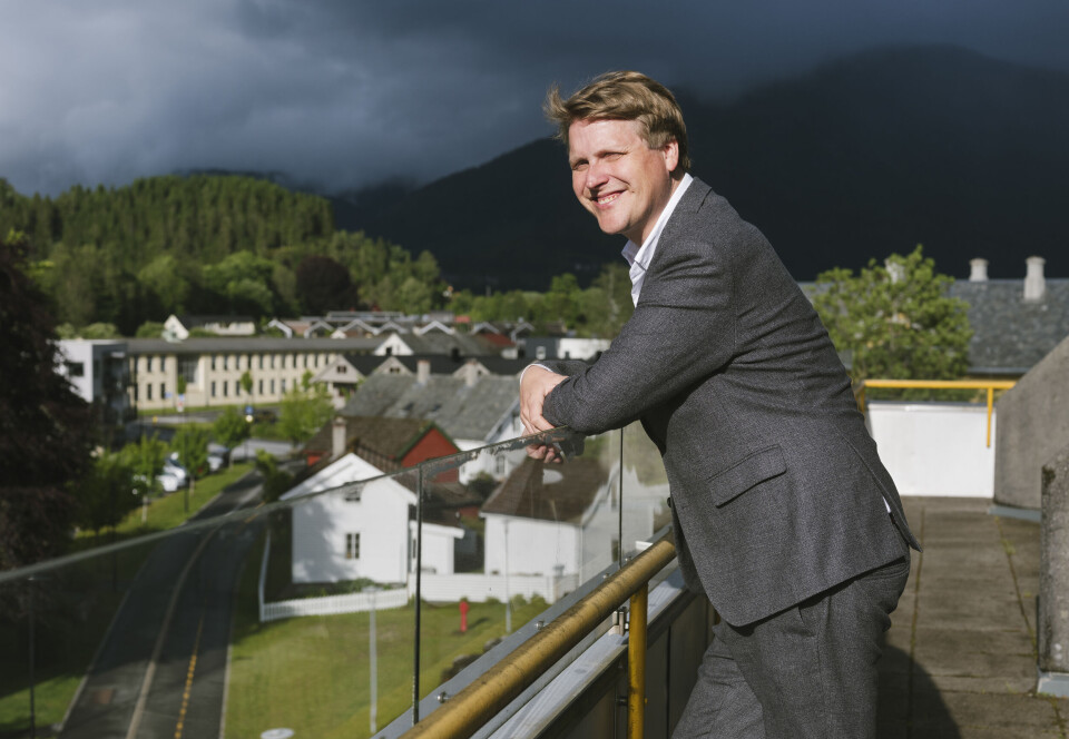 Utviklingsminister Åsmund Aukrust (Ap) besøkte nylig Norec i Førde.