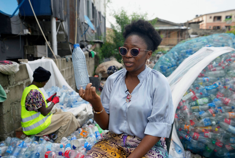 Omoh Alokwe, medgründer av Street Waste Company.