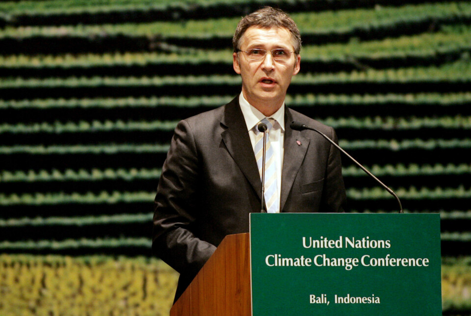 Norges satsing på regnskogbevaring ble kunngjort av daværende statsminister Jens Stoltenberg under FNs klimatoppmøte på Bali i 2007. Dette var starten på det som skulle bli Klima- og skoginitiativet, der norske myndigheter så langt har bevilget mer enn 40 mrd. kroner.