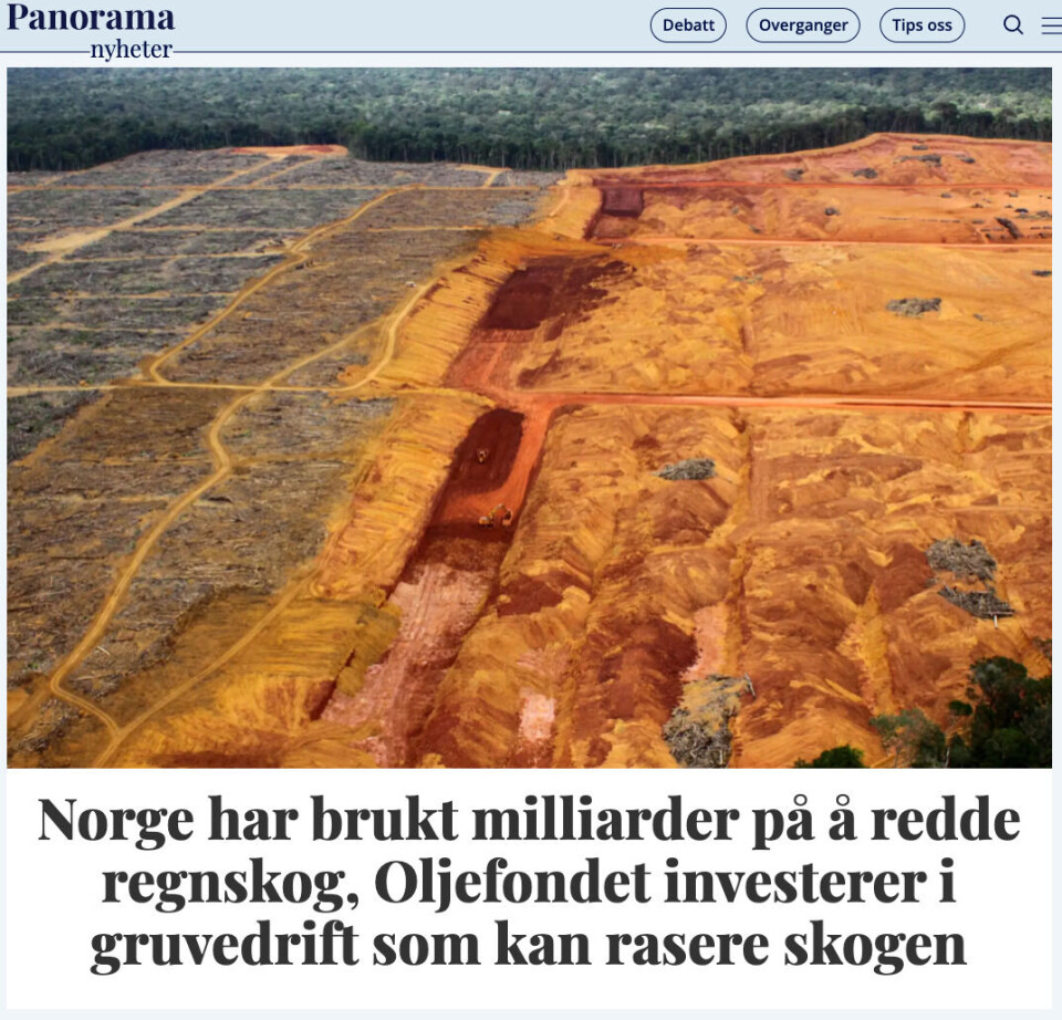 – Oljefondet sitter fast i ei gjørme