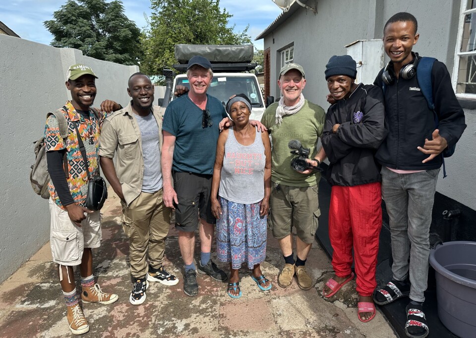 Ansatte i Sabona i Bulawayo, Zimbabwe.