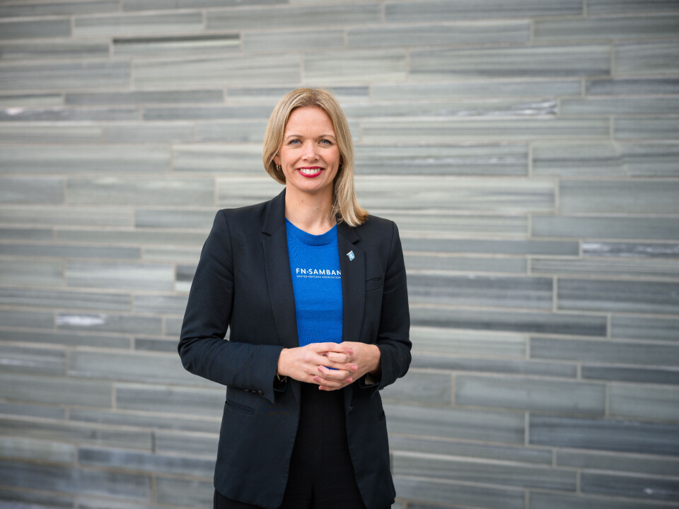 Catharina Bu, leder i FN-sambandet.