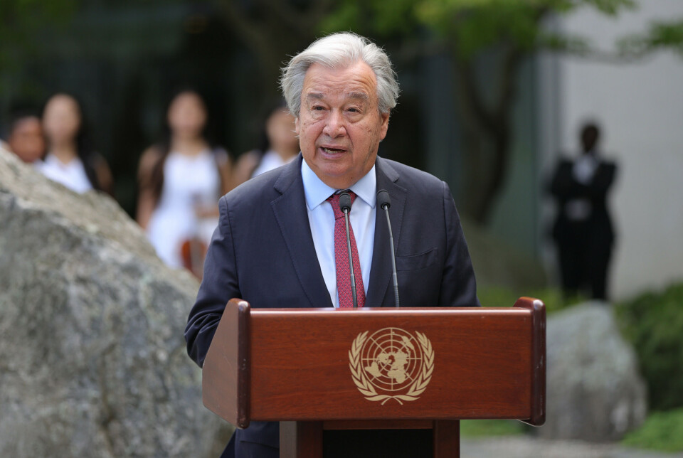 António Guterres i New York.