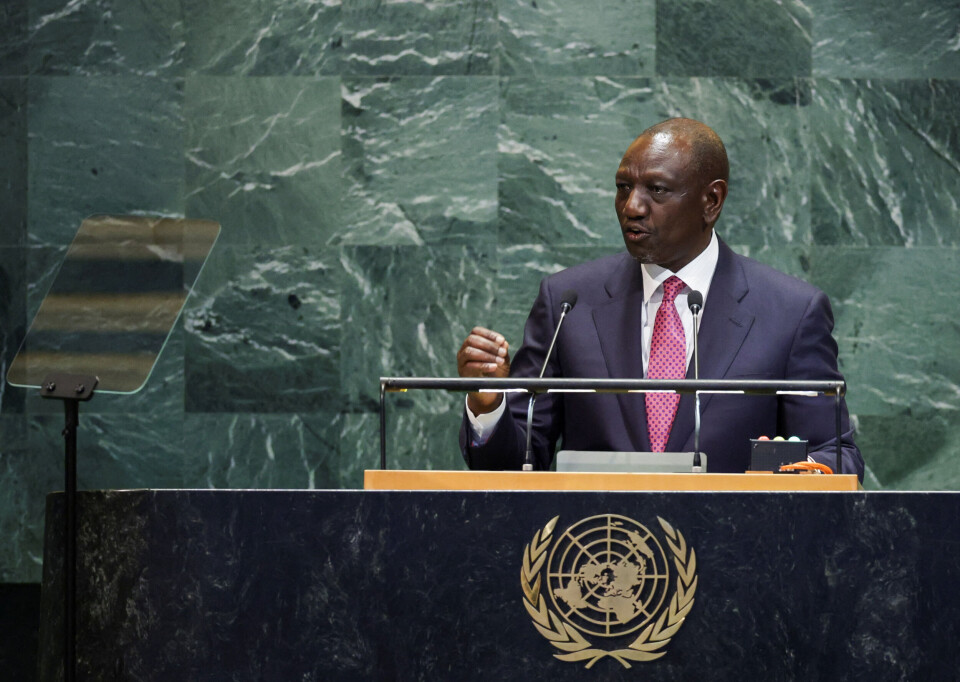 – Dere kan ikke påstå å være De forente nasjoner samtidig som dere ignorerer stemmen til 54 nasjoner, sa Kenyas president William Ruto til FN denne uken.