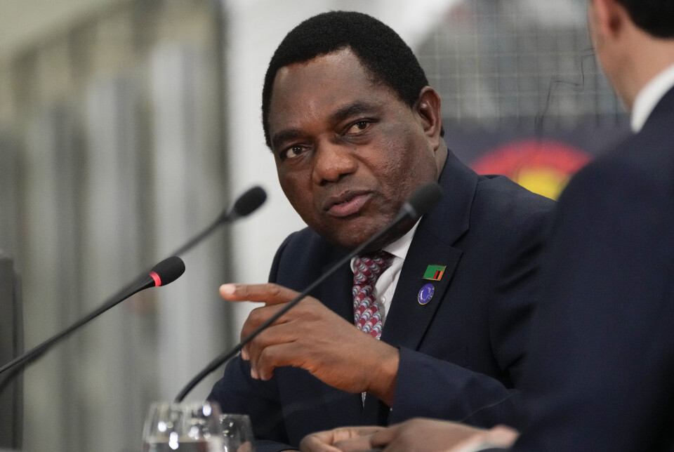 Hakainde Hichilema mener internasjonale bistandskutt er en mulighet for Zambia til å bli mer selvstendig.