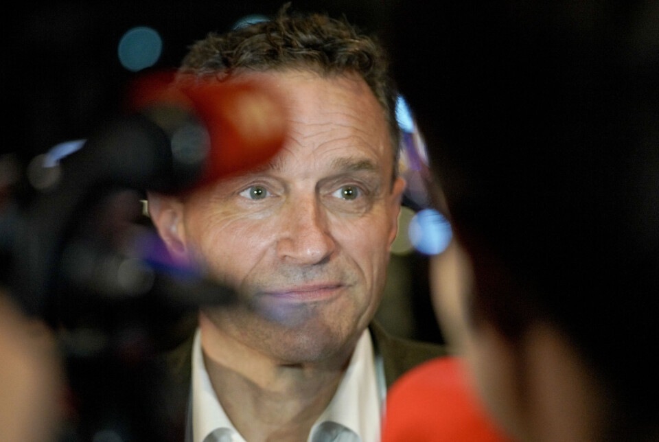 MDG-leder Arild Hermstad etter stortingsvalget tidligere i høst.