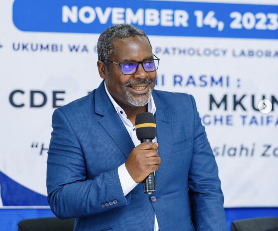 Henry Mkunda, generalsekretær i Trade Union Congress of Tanzania